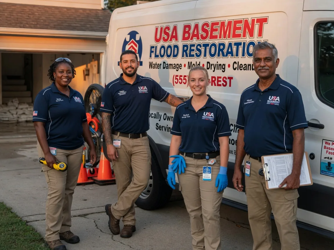 Basement Flood Cleanup company in Paden, OK